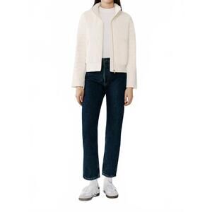 NEW SOIA&KYO isabella down blouson jacket in white